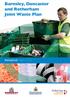 Barnsley, Doncaster and Rotherham Joint Waste Plan