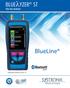 BLUElYZER ST Flue Gas Analyzer. BlueLine. Instrument shown at scale 1:1 CO: EN
