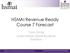 HSMAI Revenue Ready Course 7 Forecast