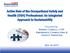Active Role of the Occupational Safety and Health (OSH) Professional: An Integrated Approach to Sustainability