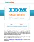 EXAM IBM Tivoli Monitoring V6.3 Fundamentals.