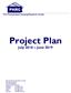 Project Plan. July 2018 June The Pennsylvania Housing Research Center