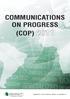 COMMUNICATIONS ON PROGRESS (COP) 2011