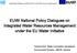 EUWI National Policy Dialogues on Integrated Water Resources Management under the EU Water Initiative