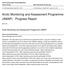 Arctic Monitoring and Assessment Programme (AMAP) - Progress Report