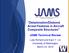 Delamination/Disbond Arrest Features in Aircraft Composite Structures JAMS Technical Review