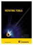 ROTATING TOOLS HOLEMAKING SOLID END MILLING INDEXABLE MILLING.