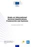 Study on International Sectoral Qualifications Frameworks and Systems