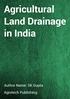 LAND DRAINAGE IN INDIA
