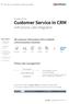 Customer Service in CRM with phone calls integration