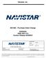 Navistar, Inc. EDI 860 Purchase Order Change. VERSION: ANSI ASC X12 Version Release 3040NAV