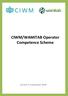 CIWM/WAMITAB Operator Competence Scheme