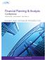 Financial Planning & Analysis Conference