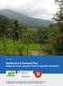 Agroforestry in Southeast Asia: bridging the forestry agriculture divide for sustainable development POLICY BRIEF