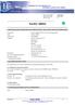 INTERFLUX ELECTRONICS NV MATERIAL SAFETY DATA SHEET