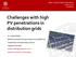 Challenges with high PV penetrations in distribution grids