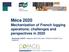 Méca 2020 Mechanization of French logging operations: challenges and perspectives in 2020