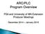 ARC/PLC Program Overview