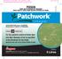 PATCHWORK 5L LEAFLET FRONT SIZE: 140MM WIDE X 130MM DATE: 03/06/13 COLOURS: FUNGICIDE PROCESS BLUE, GREEN 3435, RED 485, CYMK POISON