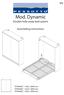 Mod. Dynamic Double hide-away bed system