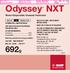 Odyssey NXT. 692g. Water-Dispersible Granular Herbicide