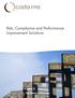 Risk, Compliance and Performance Improvement Solutions