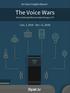 The Voice Wars. An ispot Insights Report. (Jan. 1, 2018 Dec. 11, 2018) Voice Activated Devices Advertising on TV. Title Sub-Title