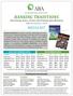 BANKING TRADITIONS Advertising, Rates, Terms and Printing Specifications Effective January 2018