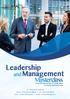 Leadership. Masterclass. and Management. Essential Approaches & Contributions to Organizational Success