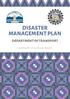 DISASTER MANAGEMENT PLAN DEPARTMENT OF TRANSPORT
