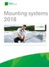 Mounting systems 2018