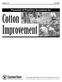 Cotton Improvement. Bulletin 1141 April Mississippi Agricultural & Forestry Experiment Station. Vance H. Watson, Director