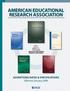 AMERICAN EDUCATIONAL RESEARCH ASSOCIATION