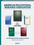 AMERICAN EDUCATIONAL RESEARCH ASSOCIATION