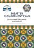 DISASTER MANAGEMENT PLAN DEPARTMENT OF ANIMAL HUSBANDRY
