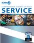 COMPREHENSIVE GUIDE TO LIFT TRUCK SERVICE