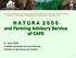 N A T U R A and Farming Advisory Service of CAFS