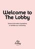 About The Lobby. The Lobby Market
