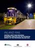 INLAND RAIL CENTRAL WEST NSW REGIONAL ECONOMIC ANALYSIS ON THE POTENTIAL IMPACT OF THE PROPOSED INLAND RAIL. A NSW Government Initiative