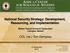 National Security Strategy: Development, Resourcing, and Implementation