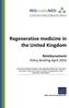 Regenerative medicine in the United Kingdom