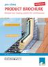 PRODUCT BROCHURE. pro clima WINDOW. Window box: Sealing systems for professionals. Interior air sealing. Self sealing sill flashing