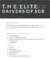 What is a SCR Elite Driver?
