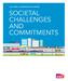 SOCIETAL CHALLENGES AND COMMITMENTS