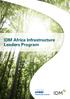 IDM Africa Infrastructure Leaders Program