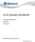 IL10 (Human) ELISA Kit