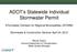 ADOT s Statewide Individual Stormwater Permit