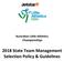 Australian Little Athletics Championships State Team Management Selection Policy & Guidelines