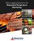 Data Logging Solutions for Restaurant Temperature Monitoring