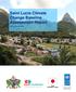 Saint Lucia Climate Change Baseline Assessment Report
